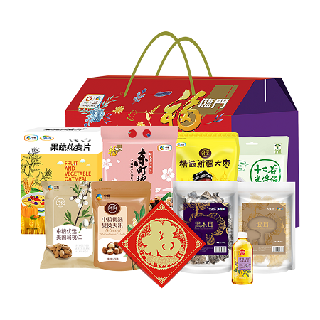 2019春節(jié)中糧福臨門(mén)大禮包398型3994g